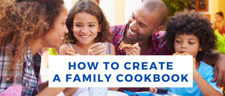 How to start a family recipe book