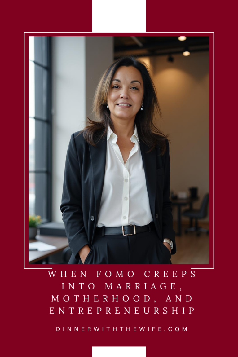 When FOMO Creeps Into Marriage, Motherhood, and Entrepreneurship